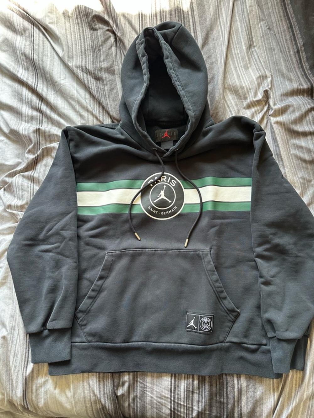 Nike Air Jordan Paris Saint-Germain
Pullover Hoodie Black Size large